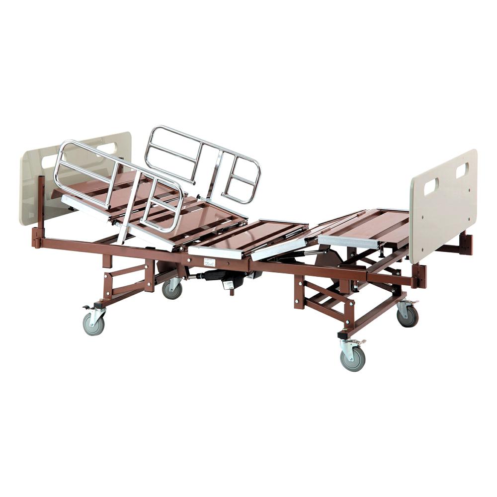 Invacare Full-Electric Bariatric Bed with Half Rails